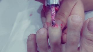 KimmyVampire - Doing My pedicure-1