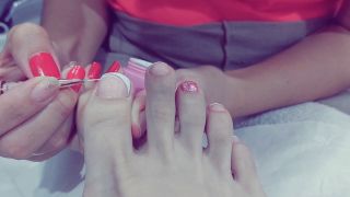 KimmyVampire - Doing My pedicure-6