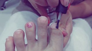 KimmyVampire - Doing My pedicure-7