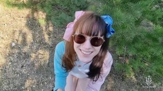 Anne - Eden - Spontaner Schnellfick mit Spermawalk im Sonnenschein - 2023-2