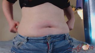 Adora bell - Playing with my Chubby Belly - Femdom pov-8