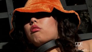 xxx video clip 14 Tigerr Benson Uses Femur Bone As Dildo In Halloween Dungeon on femdom porn smelly feet fetish-1