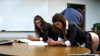 RealSpankingsInstitute 2017-20232 Girls Spanked by The Dean (Part 2 of 4)-4