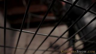 adult clip 13 Goddess Alexandra Snow - Caged - mistress - pov leather femdom-0