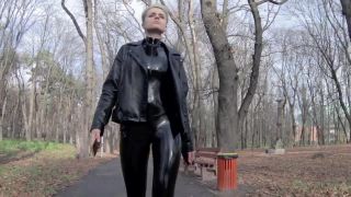 Video Polina Latex Walk In The Park ASMR 720p HD-7