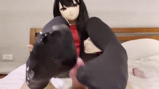 Kigurumi yor footjob - cosplay, kigurumi, yor forger - Foot Fetish-9