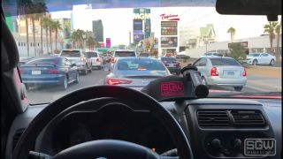 Stacy Sparks - Las Vegas Driving and Fuck in Car (Public)-5