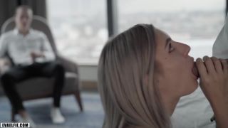 free video 23 Eva Elfie - Cuckold watches his young busty girl, bodybuilder femdom on creampie -2