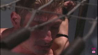 A horny ripped cop does an anal dick inspection on a lati...-6