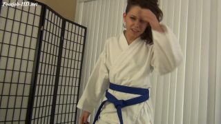 adult video clip 12 Bailey Earns Her Red Belt – Karate Domination – Bailey Paige | barefoot footjob | femdom porn femdom toys-0