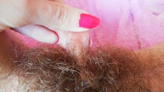Pt 1 cuteblonde666 - Close Up Clit Hood Scretching Pulling-6