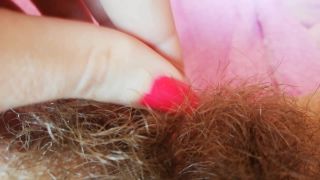 Pt 1 cuteblonde666 - Close Up Clit Hood Scretching Pulling-8