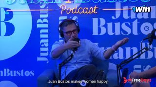 [GetFreeDays.com] Carla Morelli cumple la fantasa de un GANGBANG con BUKKAKE de 4 vergas en Juan Bustos Podcast Adult Clip May 2023-4