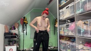 Latex Dressing Up In Black Latex Rare and Unforgettable P...-1