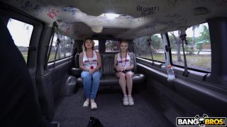 Paris White & Serena Skye  Girls Going Wild On The Bus-9