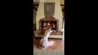 Grace Charis OnlyFans Fireplace Striptease Video Petite Cutie Grace Charis teases by the fireplace in this  OnlyFans video.  grace charis  onlyfans Grace Charis-2