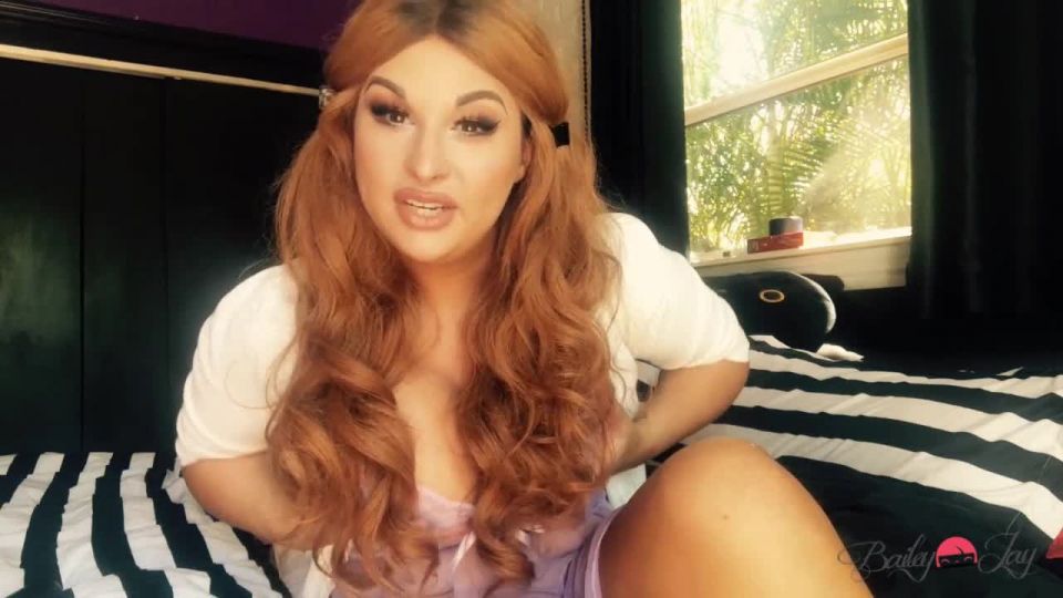 online clip 49 Bailey Jay - Suck My Fat Cock [HD 720p] on shemale porn femdom at home