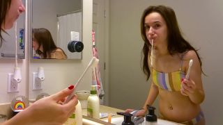 xxx video 10 ashley fires fetish GoddessMayHere – Teeth Brushing, dirty talking on masturbation porn-6