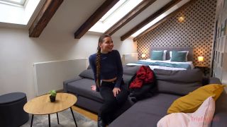 Arina Shy - She is cute with Eastern European style braid...-1