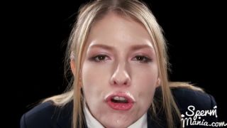 video 19 Rebecca Volpetti swallows tons of thick white cumshots – Sperm Mania - handjob and footjob - feet porn young girl foot fetish-3