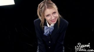 video 19 Rebecca Volpetti swallows tons of thick white cumshots – Sperm Mania - handjob and footjob - feet porn young girl foot fetish-8