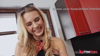 Blondie gets a Doggy Fuck in the Kitchen-1