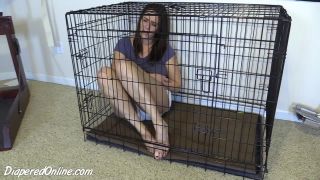 DiaperedonlineAlisha Alisha Diapered In Cage-2