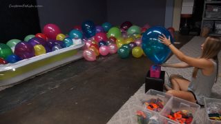 Custom Fetish - Julie Inflates 175 Balloons 4 Shoot BTS - Fetish-4