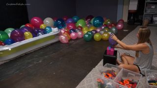 Custom Fetish - Julie Inflates 175 Balloons 4 Shoot BTS - Fetish-5