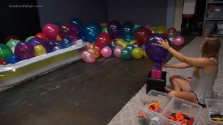 Custom Fetish - Julie Inflates 175 Balloons 4 Shoot BTS - Fetish-6