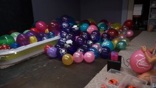 Custom Fetish - Julie Inflates 175 Balloons 4 Shoot BTS - Fetish-9