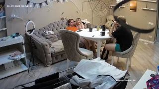 Guests Couch Blowjob,29 10 2024 720P - Voyeur-1