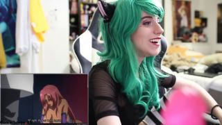 Lana Rain Cat Girl Masturbates To Hentai Onlyfans (Amateur porn)-5
