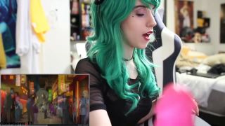 Lana Rain Cat Girl Masturbates To Hentai Onlyfans (Amateur porn)-6