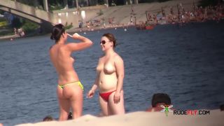 Nude beach with fat broads 2  3-6