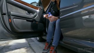 Smoking In The Car And Spitting Minnie Manga Cruel Anettes Fetish Store (Fetish porn)-8