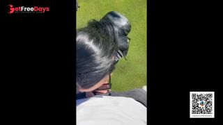 [GetFreeDays.com] Amazing blowjob on the golf course - Tonny and Mia Adult Stream July 2023-4