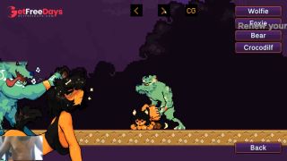 CUTE 18 YEARS FURRY GIRL FUCKED BY WEREWOLF - GAME STRUGGLES-1