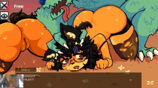 CUTE 18 YEARS FURRY GIRL FUCKED BY WEREWOLF - GAME STRUGGLES-3