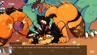 CUTE 18 YEARS FURRY GIRL FUCKED BY WEREWOLF - GAME STRUGGLES-5