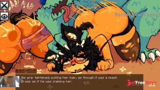 CUTE 18 YEARS FURRY GIRL FUCKED BY WEREWOLF - GAME STRUGGLES-6