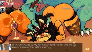 CUTE 18 YEARS FURRY GIRL FUCKED BY WEREWOLF - GAME STRUGGLES-8