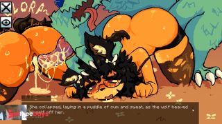 CUTE 18 YEARS FURRY GIRL FUCKED BY WEREWOLF - GAME STRUGGLES-9