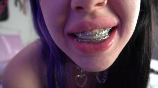 Lana Reign - JOI: CUM FOR MY BRACES - Braces-7