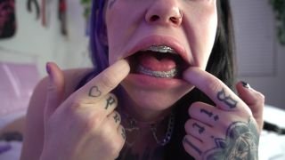 Lana Reign - JOI: CUM FOR MY BRACES - Braces-9