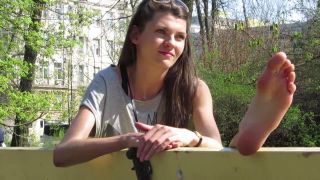 Big soles – Hania in the park 2 - Soles-2