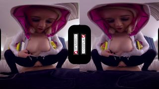 online porn clip 17 Marilyn Sugar in SPIDER GWEN A XXX PARODY,  on virtual reality -8