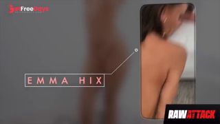 Hottest Slim Beauty Emma Hix Takes Two Cocks-4