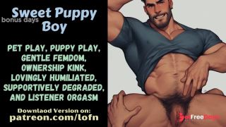 [GetFreeDays.com] F4TM Sweet Puppy Boy Gentle Femdom Vibrator Fdom Speaker Msub Listener Puppy Play RP Porn Video May 2023-1