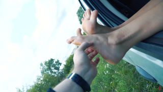 RussianFetish - Tickling hyper sensitive barefoot Mara in...-6
